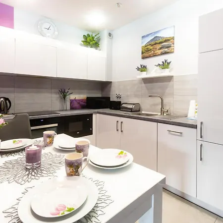 Lawendowy Z Garażem, Tarasem I Widokiem Na śnieżkę Triventi Apartament