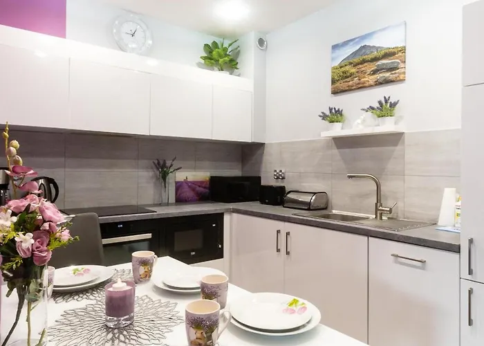 Lawendowy Z Garażem, Tarasem I Widokiem Na śnieżkę Triventi * Karpacz