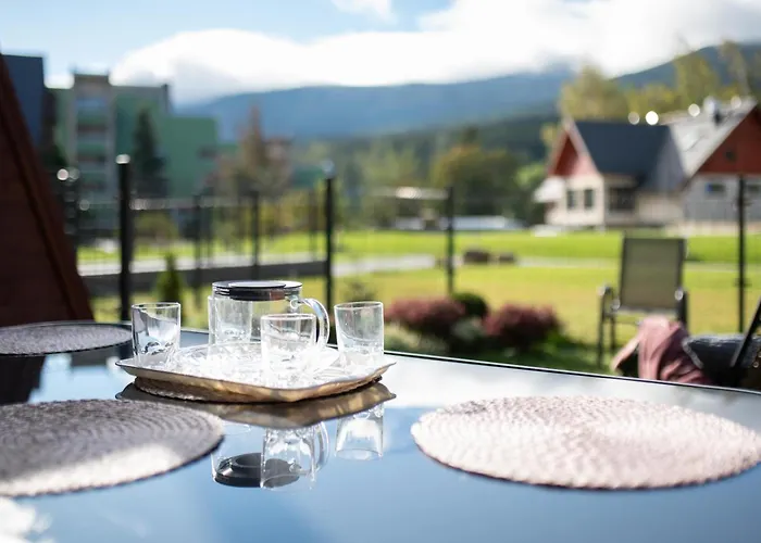 Lawendowy Z Garażem, Tarasem I Widokiem Na śnieżkę Triventi * Karpacz