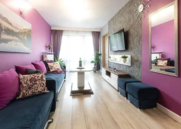 Lawendowy Z Garażem, Tarasem I Widokiem Na śnieżkę Triventi Apartament *